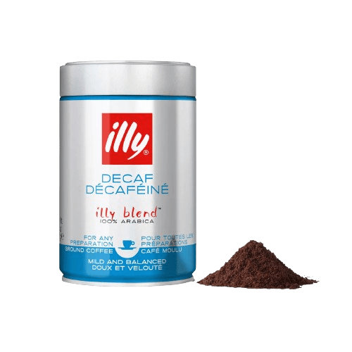 Illycaffè Unclassified GROUND ESPRESSO CLASSICO DECAFFEINATED COFFEE - MEDIUM ROAST - 250 g